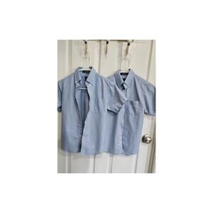 Arrow Set of 2 Shirts Boys Size 10 Button Up Dress Uniform
